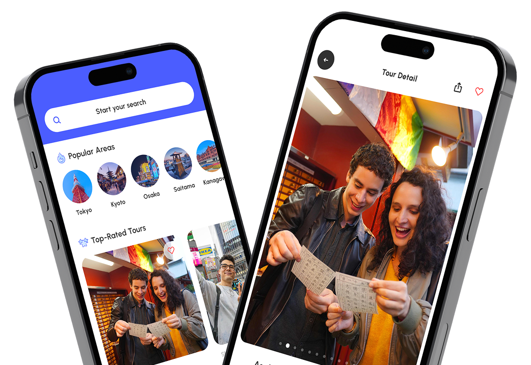 TOMOGO app mockup